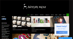 Desktop Screenshot of antelopemedia.com.au